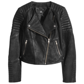 एच एंड एम leather jacket 