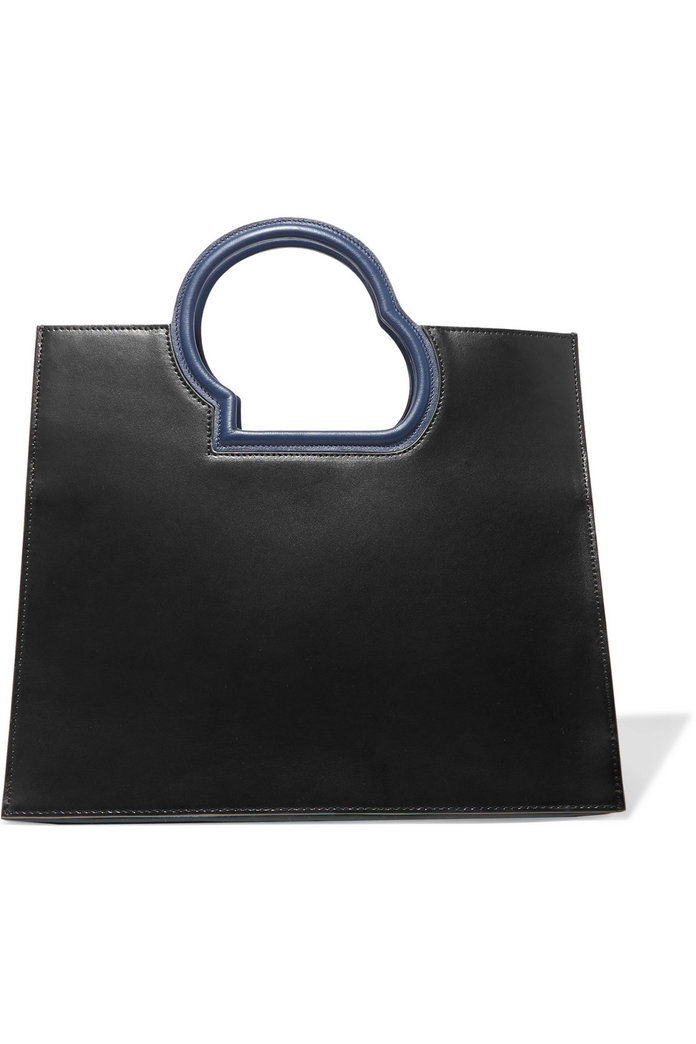 Nour leather tote
