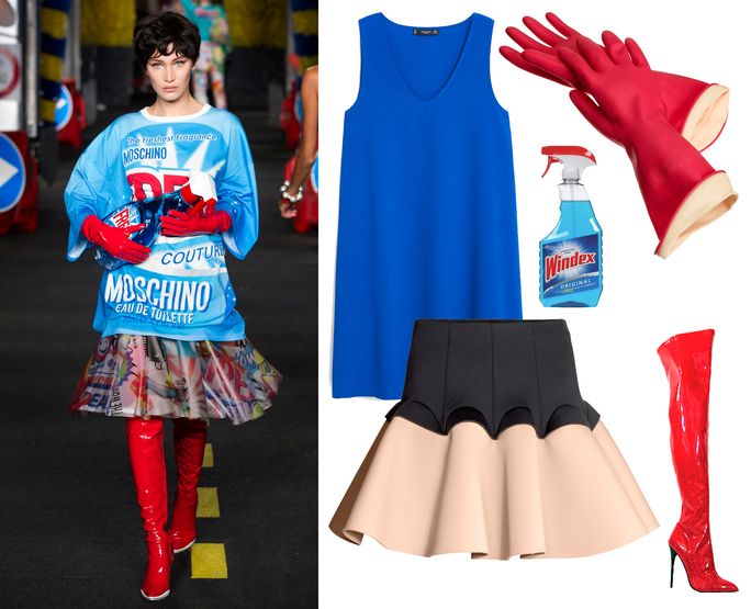 Moschino's Windex-Themed Show 