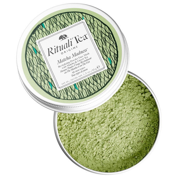 मूल RitualiTea Matcha Madenss Revitalizing Powder Face Mask with Matcha & Green Tea 