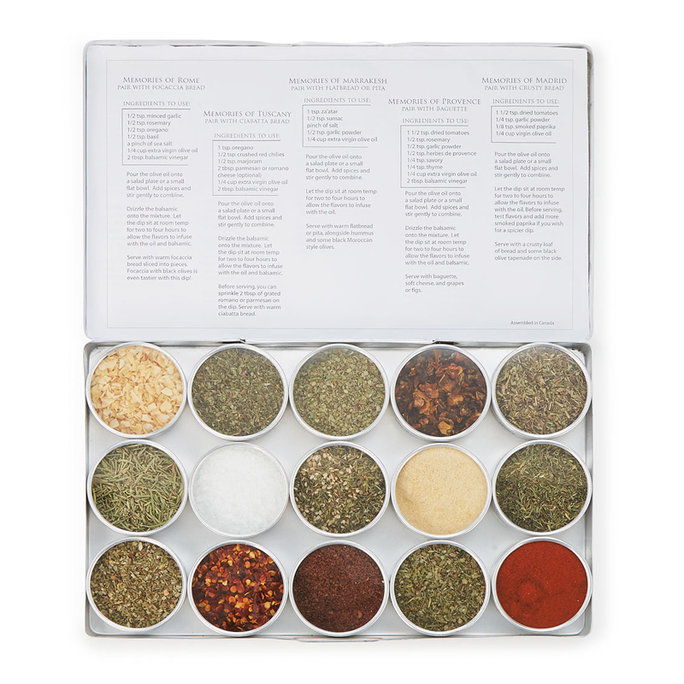  Gourmet Oil Dipping Spice Kit