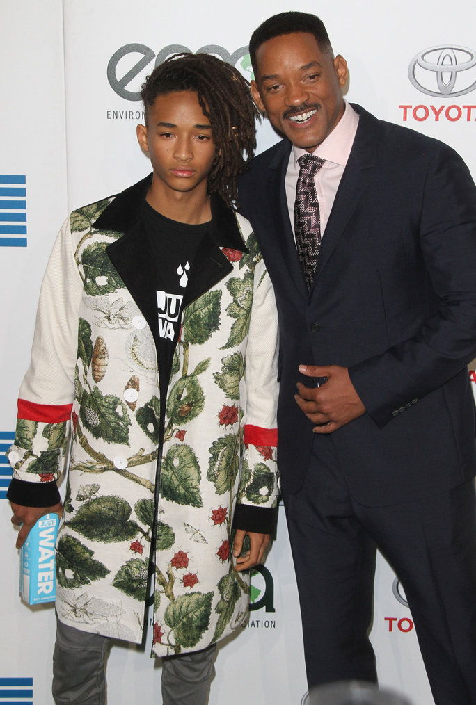 Jaden and Will Smith 