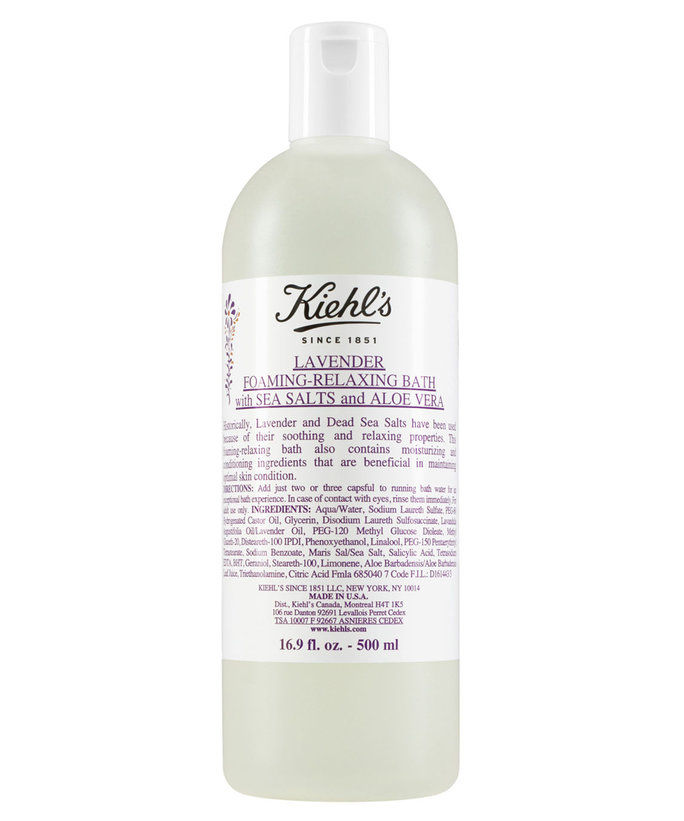 Kiehl's Lavender Foaming-Relaxing Bath With Sea Salts And Aloe 
