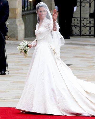केट Middleton Wedding Dress - Alexander McQueen