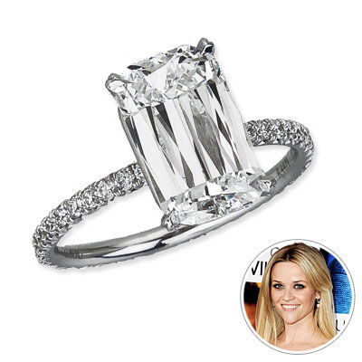 รีส Witherspoon - engagement ring