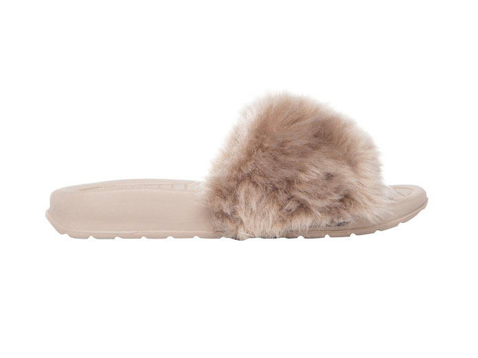  Kids Supply Faux Fur Slides 