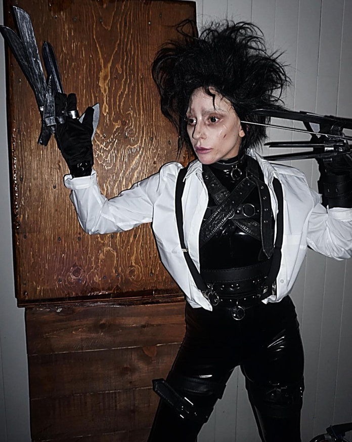 ผู้หญิง Gaga as Edward Scissorhands