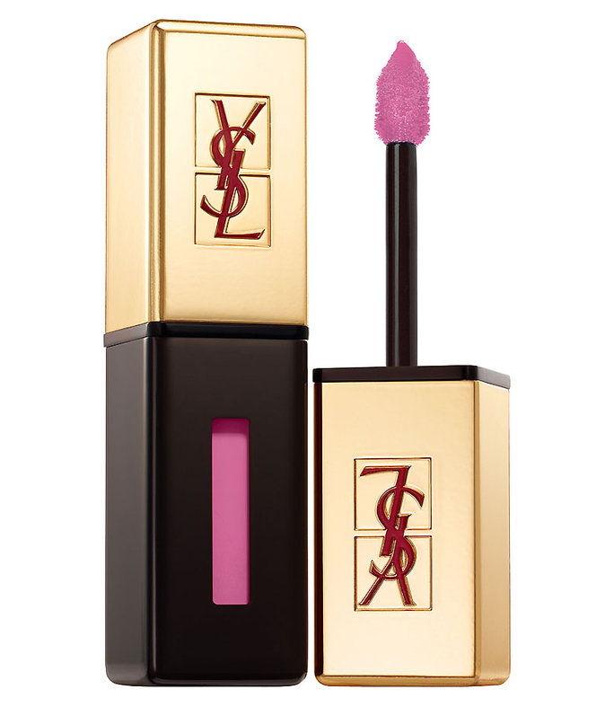यवेस Saint Laurent Rouge Pur Couture – Vernis a Levres’ Glossy Stain in Encre