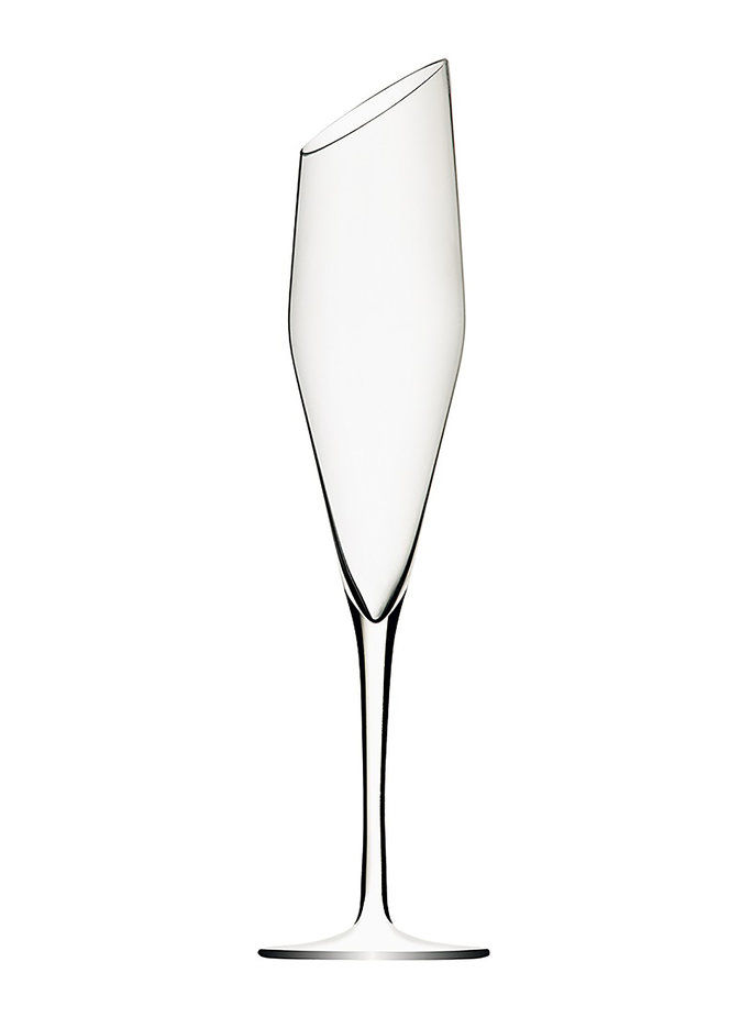 लेहमैन Oblique Champagne Flute 