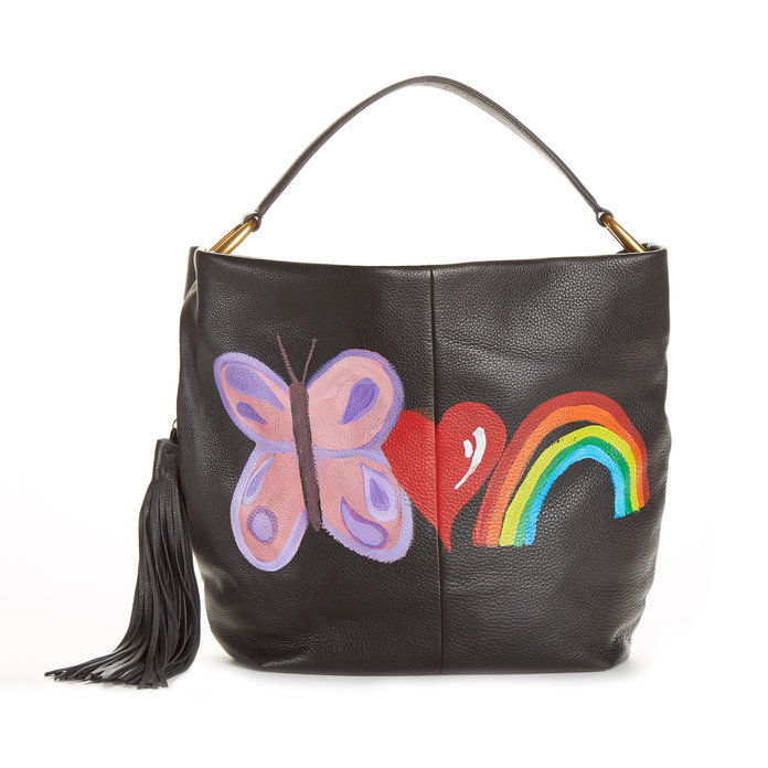  Butterfly, Heart, and Rainbow Meridian Bag 