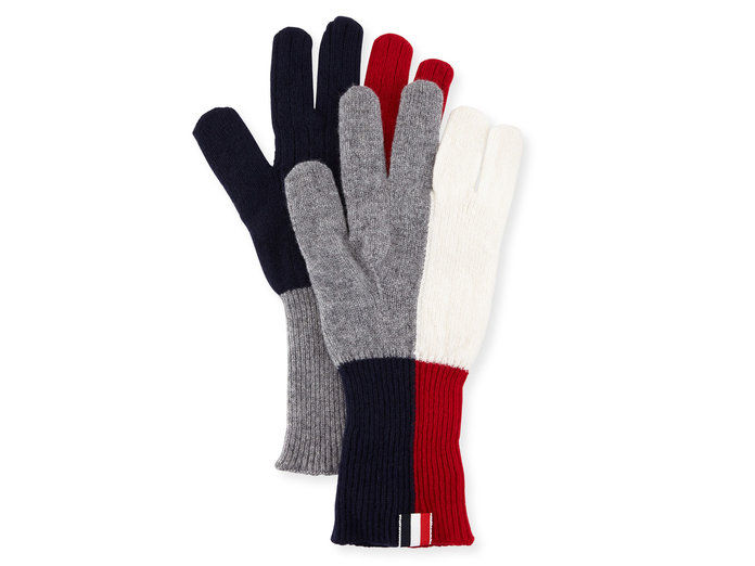 ขนสัตว์ Knit Gloves 