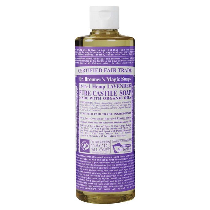 डॉ Bonner's Pure Castile Lavender Soap 
