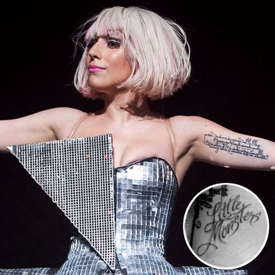 ผู้หญิง Gaga - Celebrity Tattoos