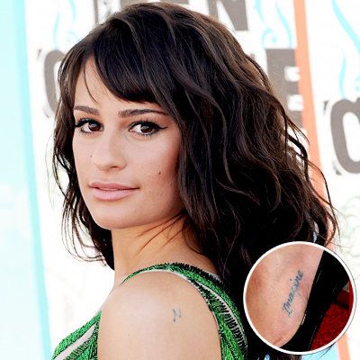 ทุ่งหญ้า Michele - Celebrity Tattoos