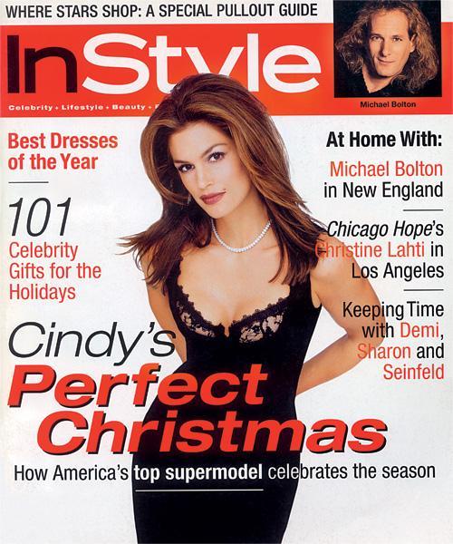 स्टाइल में Covers - December 1996, Cindy Crawford