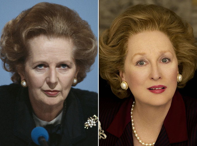मेरील Streep as Margaret Thatcher
