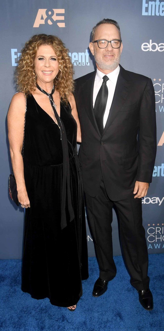 रीता Wilson and Tom Hanks