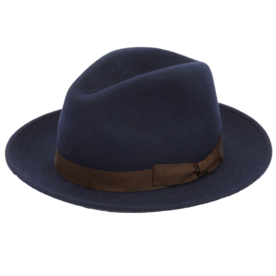 संग्रह Wide Brim Wool Fedora Hat 