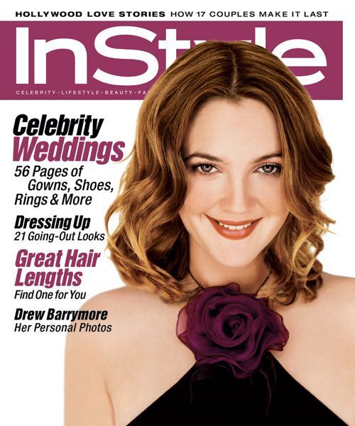 InStyle Covers - Drew Barrymore