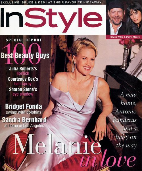 स्टाइल में Covers - March 1996, Melanie Griffith