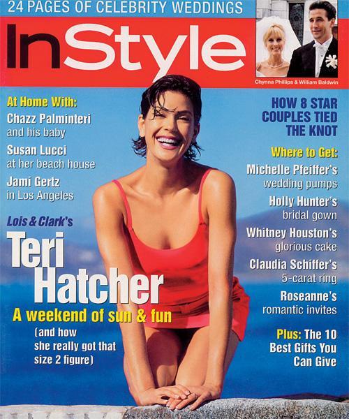 स्टाइल में Covers - May 1996, Teri Hatcher