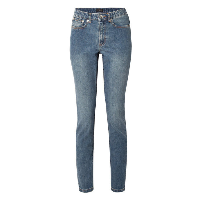 APC Faded High Rise Jeans