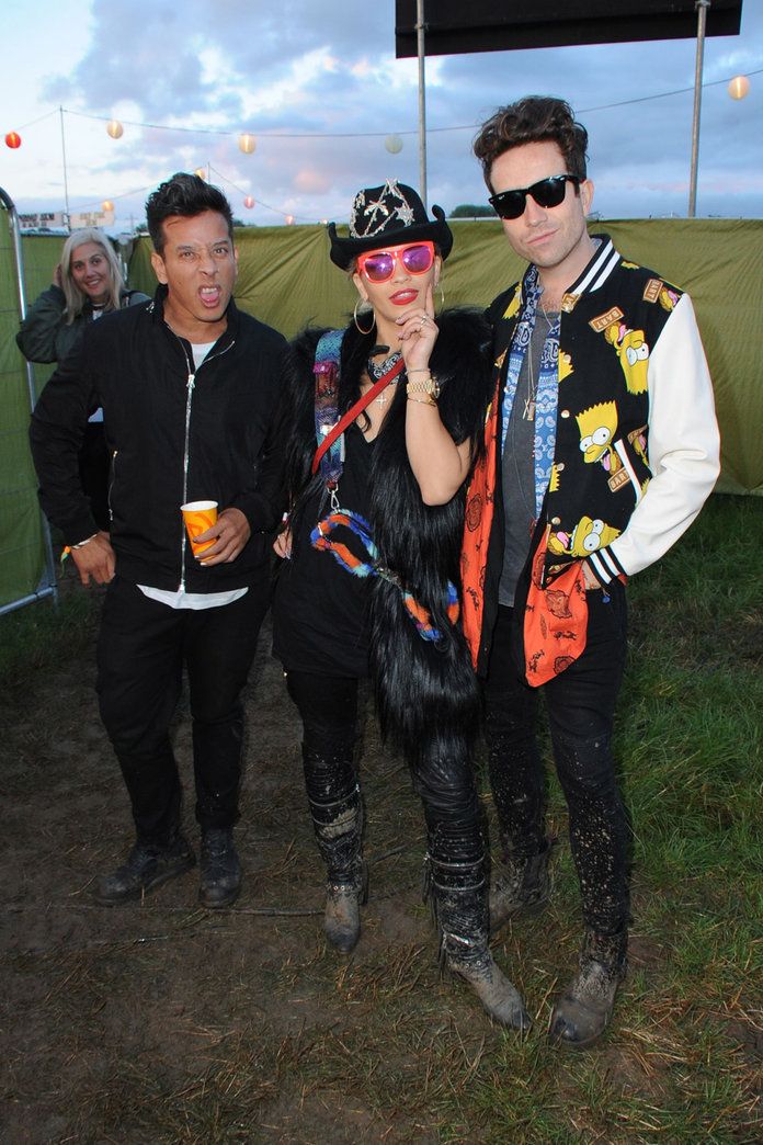 छेद Grimshaw And Rita Ora At Glastonbury 2014