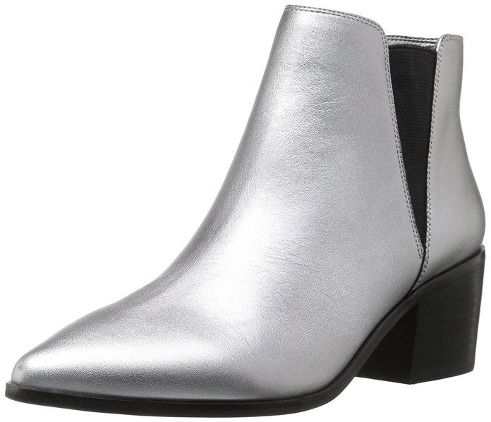  Fix Rory Block-Heel Pointed-Toe Chelsea Boot