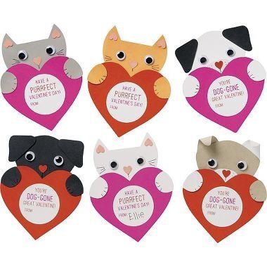पिल्ले & Kittens Valentine Craft Kit