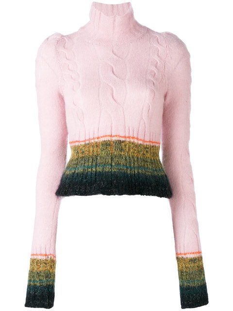 MSGM Peplum sweater