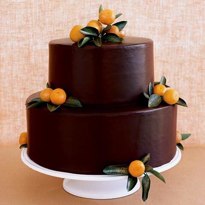 चॉकलेट नारंगी cake