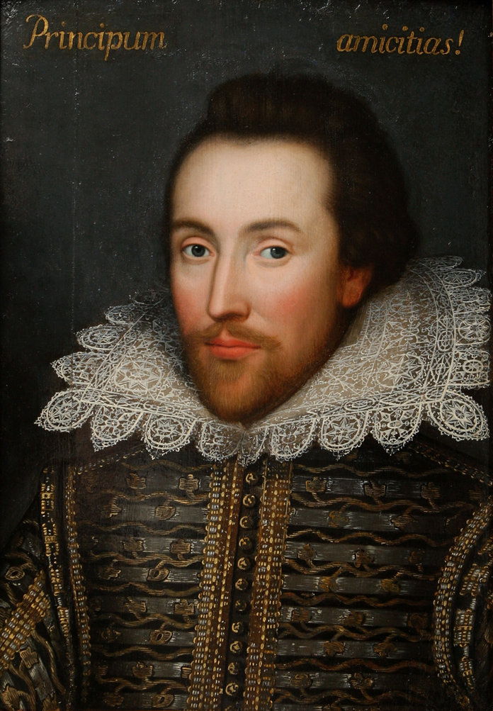  Cobbe portrait of William Shakespeare (1564-1616), c1610.