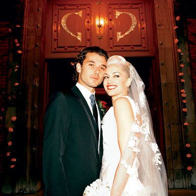 งานแต่งงาน Day Details: Gwen Stefani and Gavin Rossdale