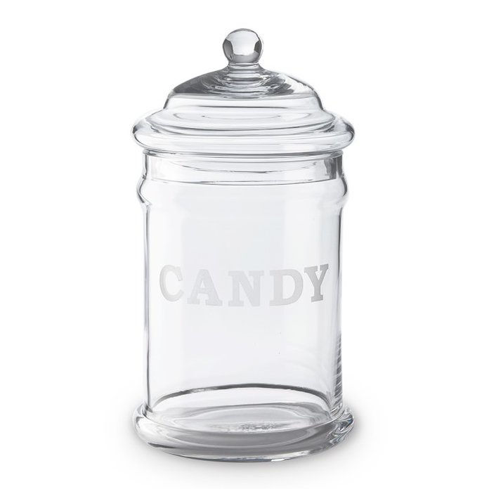 विलियम्स Sonoma Glass Candy Jar 