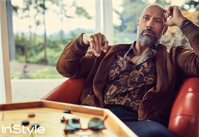 InStyle January - The Rock