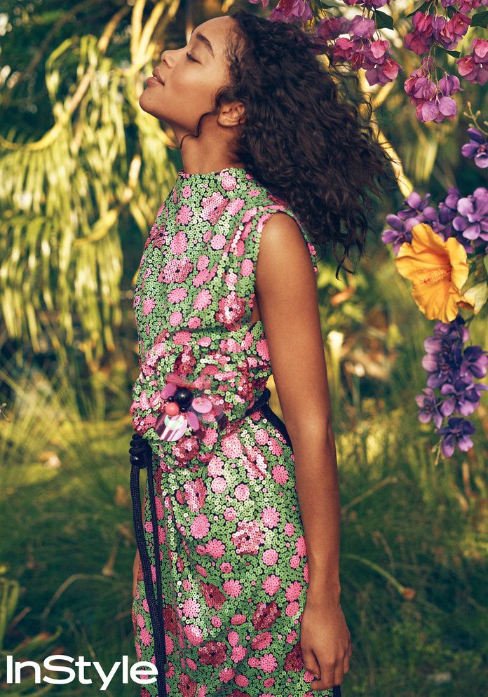 InStyle March - Laura Harrier 