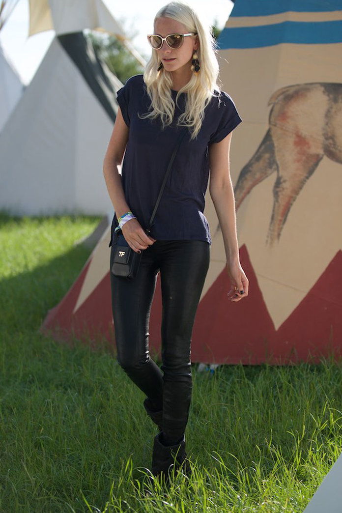 पोस्ता Delevingne At Glastonbury Festival 2015